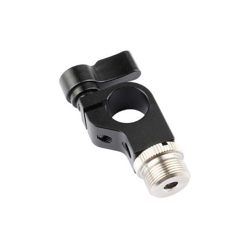  Adorama CAMVATE 15mm Rod Clamp with 1/4-20 Female & 5/8-27 Male Screw for Microphone C1938