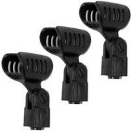 Adorama Samson MC-1 Heavy Duty Mic Clip with Brass Threads, 3-Pack SAMC1