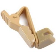 Adorama Voice Technologies Alligator Clip for VT401, VT401HS and VT403 Mic, Beige VT0297