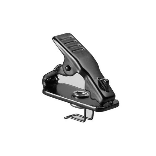  Adorama Audio-Technica AT8420 Lavalier Microphone Clip, Black AT8420