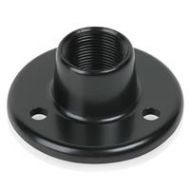 Adorama Atlas Sound AD-11BE Surface Mount Female Mic Flange with 5/8-27 Thread, Ebony AD-11BE