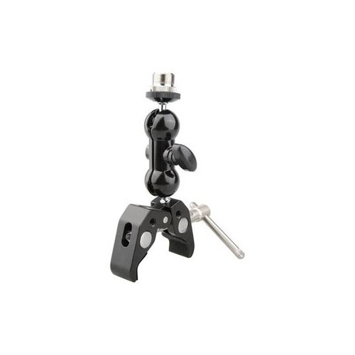  Adorama CAMVATE Crab Clamp with Mini Ball Head Camera Mount for Microphone C1196