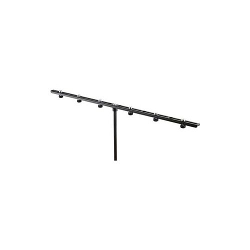  Adorama K&M 23560 Microphone Bar with 5/8 Locking Screws, Black 23560.500.55