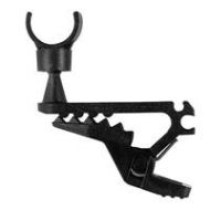 Adorama Beyerdynamic MKV 5 Microphone Clamp for MCE 5/6/10 Mic with Ball Joint, Black 453994