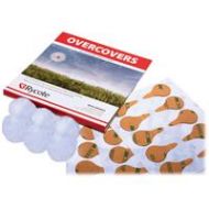 Adorama Rycote 6x Fur Discs Overcovers with 30x Stickies for Lavalier Mics, White 065527