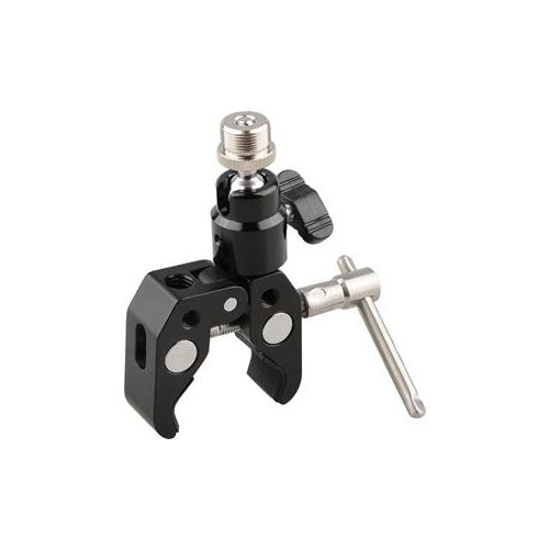  Adorama CAMVATE Crab Clamp with 5/8-27 Ball Head Mount for Microphone C1465