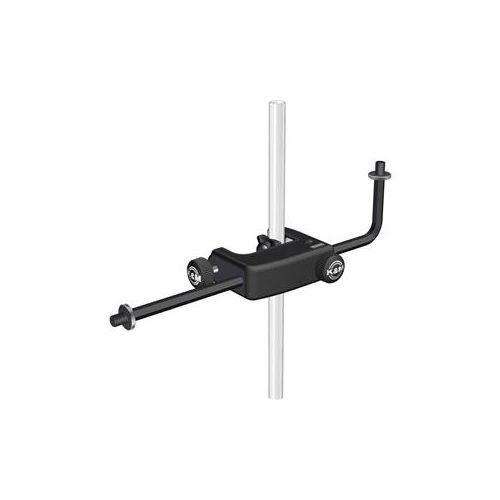  Adorama K&M 24050 Microphone Holder, 12.12 Length, 5/8 Threaded Connector, Black 24050.511.55