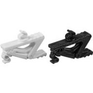 Adorama Countryman E6 & B6 Cable Clip Set for 1mm Diameter Cables, Black & White E6CLIPB1