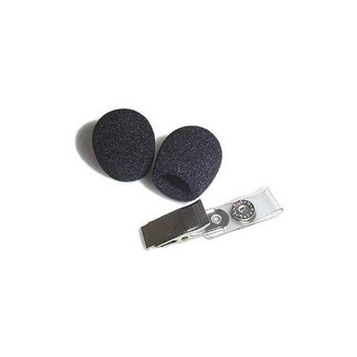  Adorama Shure RK318WS Headset Microphone Windscreen and Clothing Clip RK318WS