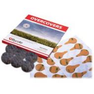 Adorama Rycote 6x Fur Discs Overcovers with 30x Stickies for Lavalier Mics, Gray 065521