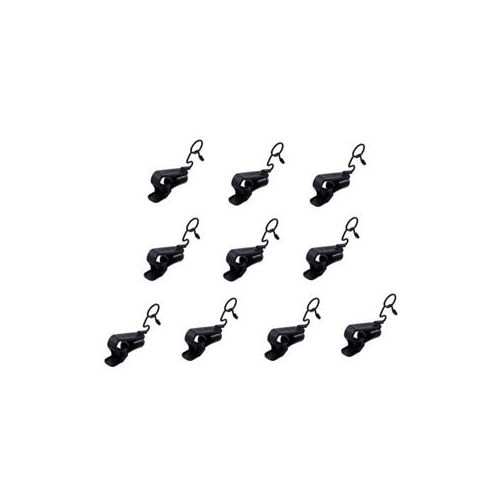  Sony SAD-H88B Horizontal Clip Pack, 10 Pack, Black SADH88B - Adorama