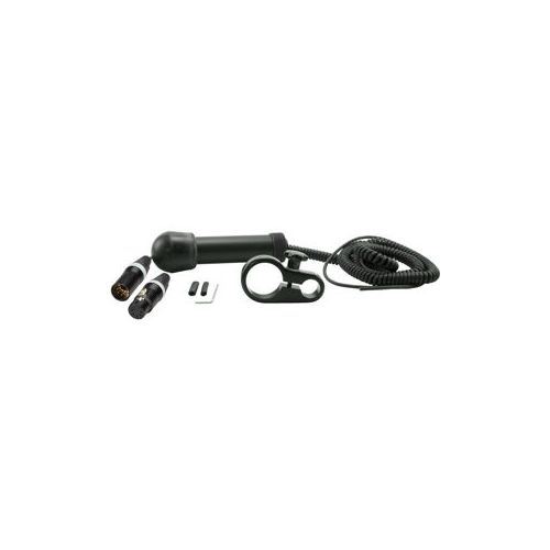  Adorama Ambient Recording Coiled 5-Pin Stereo XLR Cable Kit, Side Outlet QXCCS-130