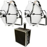 Adorama Klover MiK 26 Dual Parabolic Collector with Road Case KM-26-K-KK-DUAL