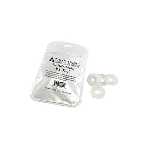  Triad-Orbit ISO12 Silicone Isolation Rings, 12-Pack ISO12 - Adorama