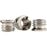 Adorama WindTech TA-1 3/8-16 Female to 1/4-20 Female Thread Adapter, 3-Pack TA-1 (3 PCS.)