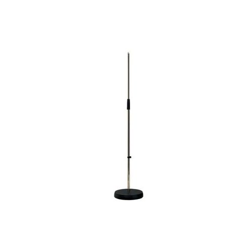  K&M 260 Straight Microphone Stand, Nickel 26000.500.01 - Adorama