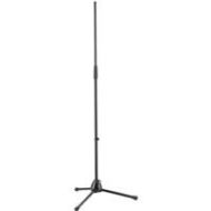 Adorama K&M 201/2 Microphone Stand, Short-Legged, 35.03-62.59 Height, Black 20120.500.55