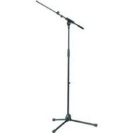 Adorama K&M 21075 Microphone Stand with Telescopic Boom Arm, 39.76-67.71 Height, Black 21075.500.55