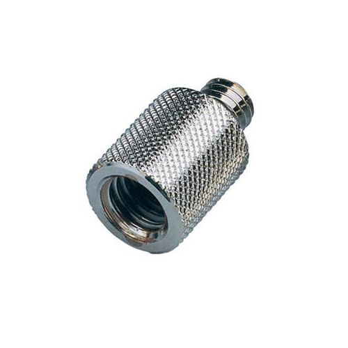  Adorama K&M 218 Thread Adapter, 1/2 Female to 3/8 Male, Zinc-Plated 21800.000.29