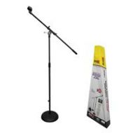 ProX T-MIC06 Round Base Microphone Stand with Boom T-MIC06 - Adorama