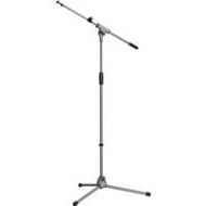 Adorama K&M 21080 Soft Touch Telescoping Tripod Mic Stand, 36.42-64.17 Height, Gray 21080.500.87