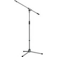 Adorama K&M 21060 Soft Touch Telescoping Tripod Mic Stand, 36.42-64.17 Height, Gray 21060.500.87