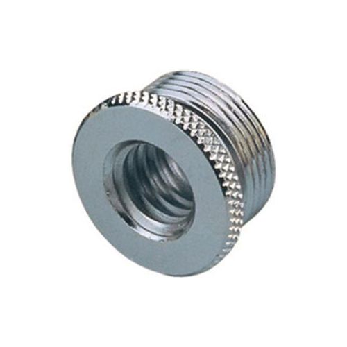  Adorama K&M 217 Thread Adapter, 3/8 Female to 5/8 27 Gauge Male, Zinc-Plated 21700.000.29