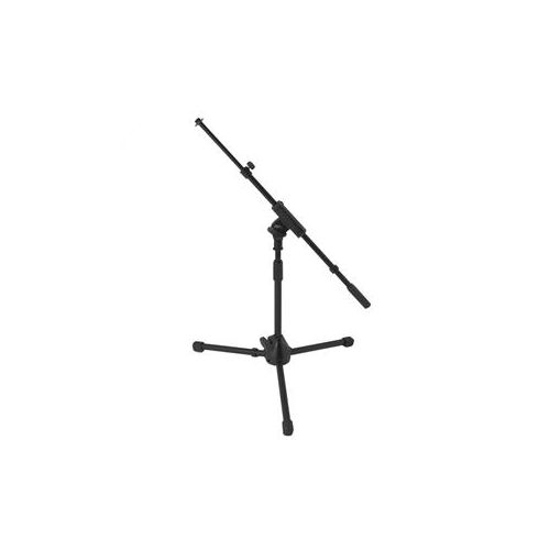  Adorama On-Stage MS7411TB Kick Drum/Amplifier Tripod Microphone Stand with Tele-Boom MS7411TB