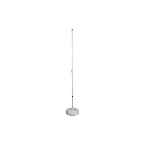  On-Stage MS7201W Round Base Microphone Stand, White MS7201W - Adorama