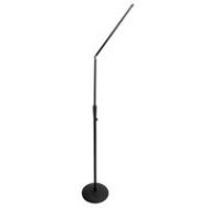 Adorama On-Stage MS8310 Upper Rocker-Lug Mic Stand with 10 Low-Profile Base MS8310