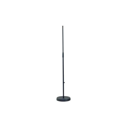  Adorama K&M 260 Heavy Cast-Iron Round Base Microphone Stand, 34.2-61.6 Height, Black 26000.500.55