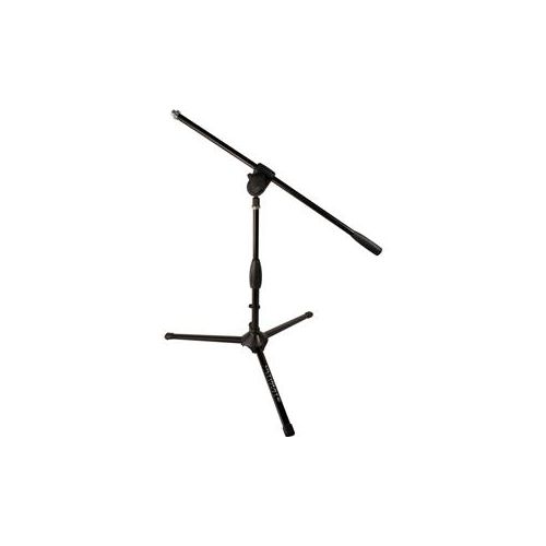  Adorama Ultimate Support MC-40B Pro Mic Stand with 3-Way Adjustable Boom Arm, Short 17905
