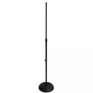 On-Stage MS7201B Round Base Microphone Stand, Black MS7201B - Adorama