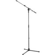 Adorama K&M 25600 Microphone Stand with Telescopic Boom Arm, 38.1-64.5 Height, Black 25600.500.55