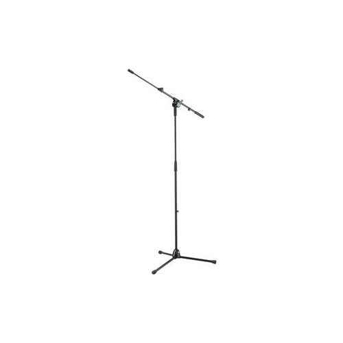 Adorama K&M 25600 Microphone Stand with Telescopic Boom Arm, 38.1-64.5 Height, Black 25600.500.55