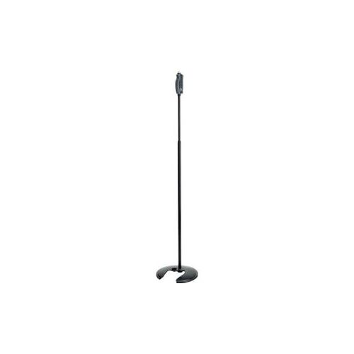  Adorama K&M 26075 Stackable One-Hand Microphone Stand, 41.7-70.4 Height, Black 26075.500.55