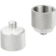 Adorama CAMVATE 1/4-20 Male to 5/8-27 Female Thread Adapter, 2-Pack C1361