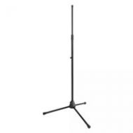 Adorama On-Stage MS7700B Euro-Style Telescoping Tripod Microphone Stand MS7700B