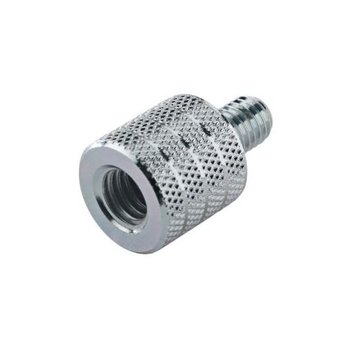  Adorama K&M 21918 Zinc-Plated Thread Adapter with Knurled Surface 21918.000.29