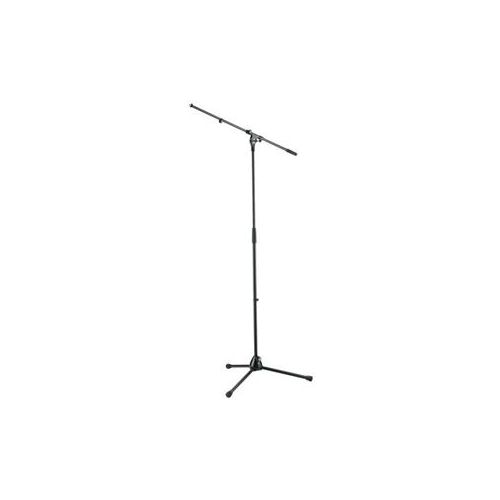  Adorama K&M 210/2 Microphone Stand with Telescoping Boom, 35.4-63.1 Height, Black 21020-500-55
