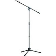 Adorama K&M 21070 Microphone Stand with Boom Arm, 35.43-62.99 Height, Black 21070.500.55