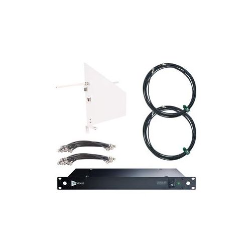  Adorama RF Venue DISTRO9 HDR Multi-Zone Antenna System with Diversity Fin Bundle, White DFINWD9