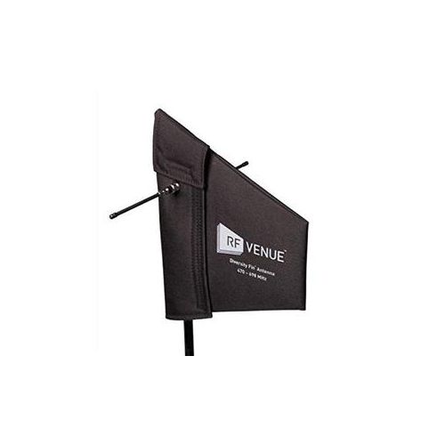  Adorama RF Venue Padded Canvas Cover for Diversity Fin Antenna, Black DFIN COVER