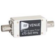 Adorama RF Venue RF Band-Pass Filter, 470-560MHz Frequency BPF470T560