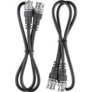 Adorama Electro-Voice RE3-ACC-CXU2 2 Low Loss BNC Coax Cable, 50 Ohms Impedance, Pair F.01U.353.098