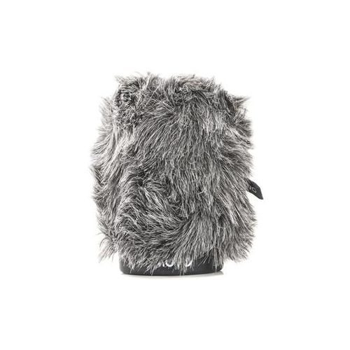  Adorama Movo Photo WS-G80 Furry Rigid Windscreen for Microphones up to 3.1 Long WS-G80