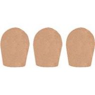 Adorama WindTech 600P Series Windscreen, Inside Diameter 1.0 / 25mm - 3-Pack, Tan 619P