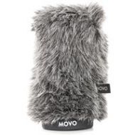 Adorama Movo Photo WS-G120 Furry Rigid Windscreen for Microphones up to 4.7 Long WS-G120