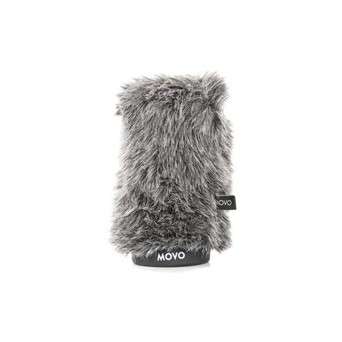  Adorama Movo Photo WS-G120 Furry Rigid Windscreen for Microphones up to 4.7 Long WS-G120