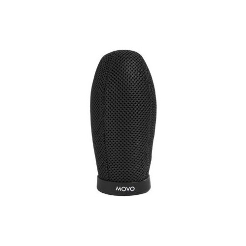  Adorama Movo Photo WST140 Ballistic Nylon Windscreen for Shotgun Microphones, 4.7 Long WST140